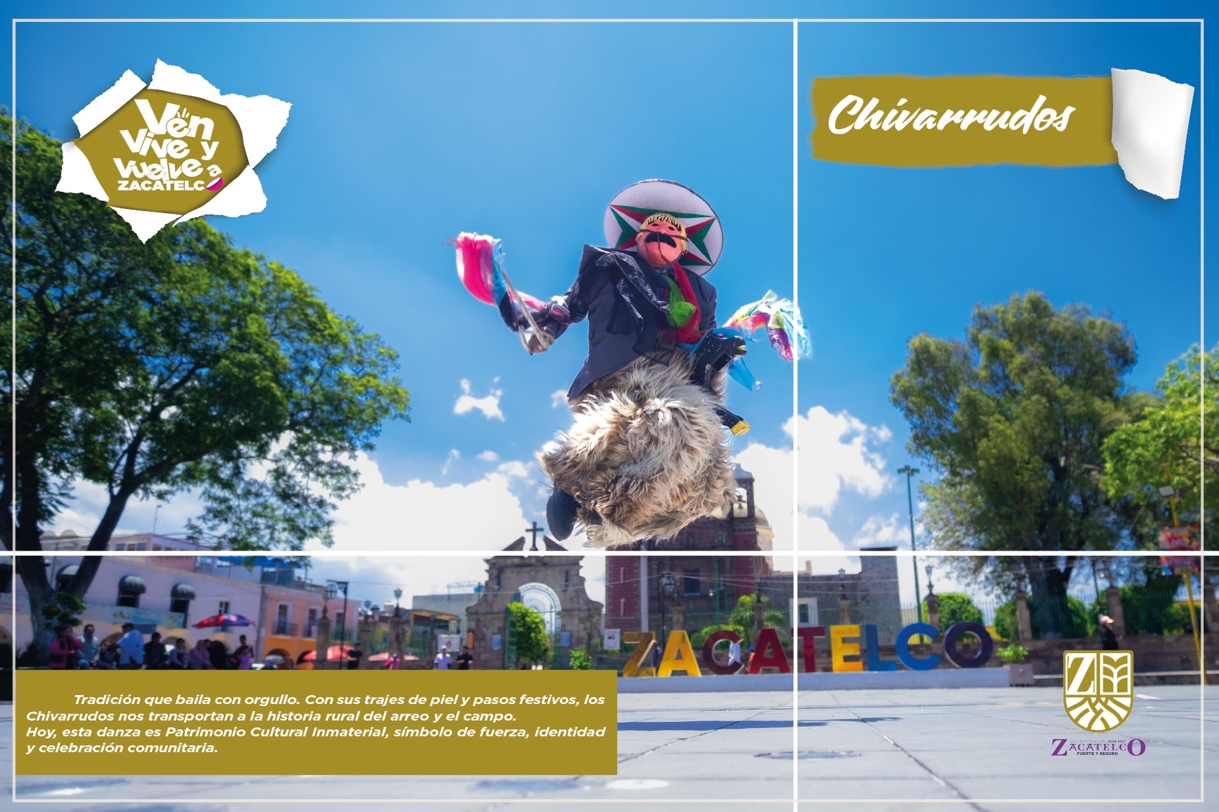 Aquí la cultura no se observa, se vive!! Nuestros tradicionales chivarrudos es el reflejo de identidad, alegría y herencia que nos distingue.